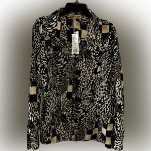 Leopard Print Top-New